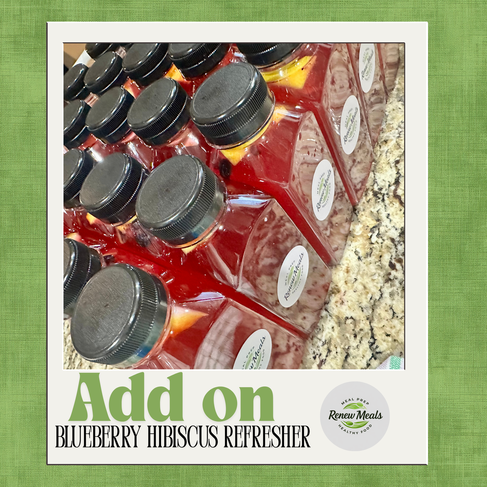 Blueberry Hibiscus Refresher (3 bottles)