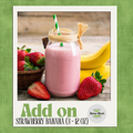 Strawberry Banana Smoothie (3 bottles 12oz)